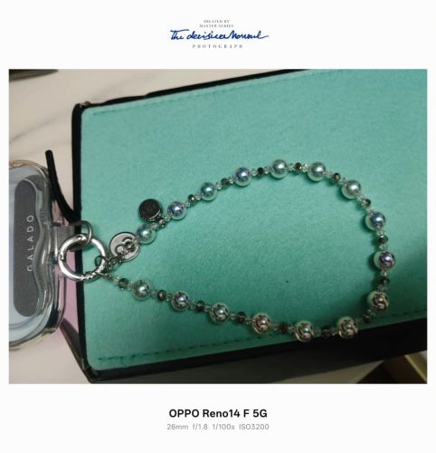 Opaline Pearl Phone Charm photo review