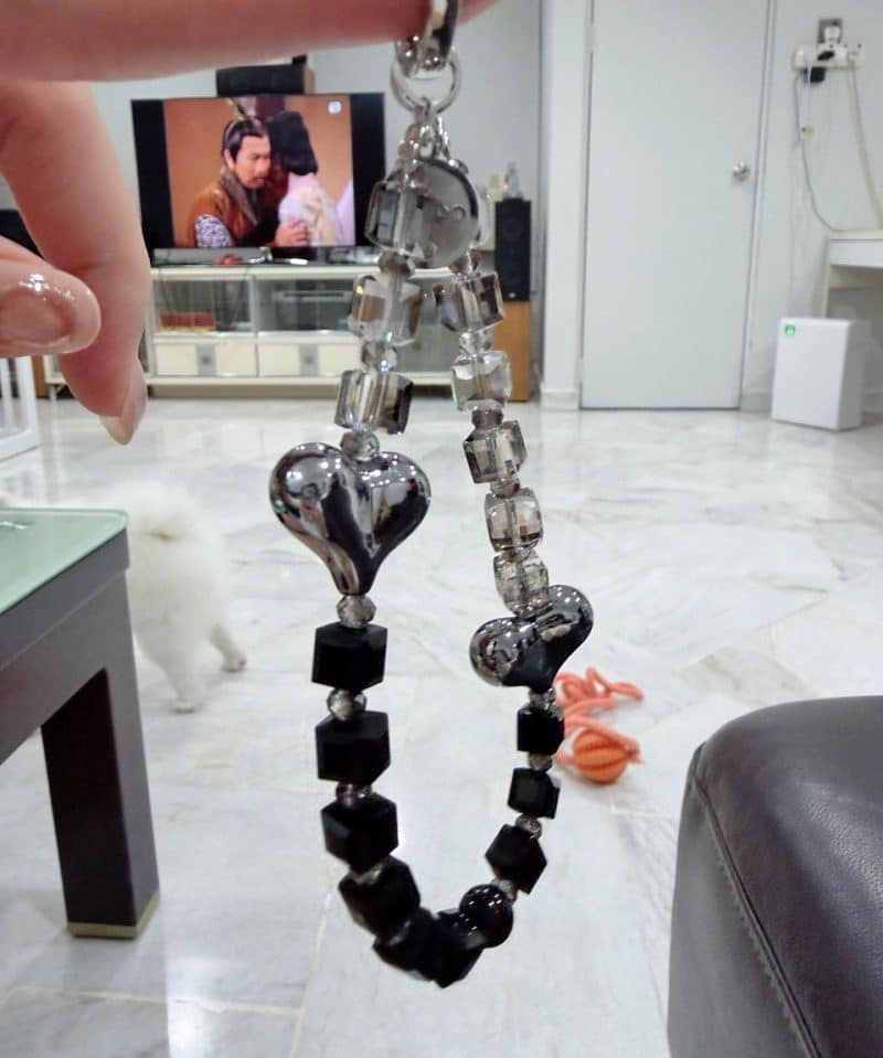Chromium Hearts Phone Charm photo review