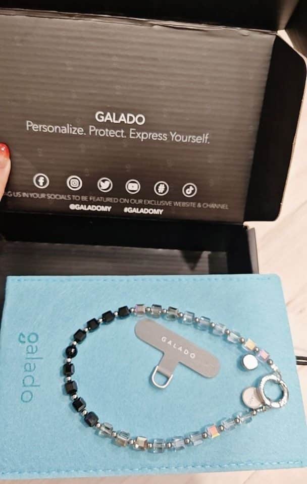 Midnight Halo Phone Charm photo review
