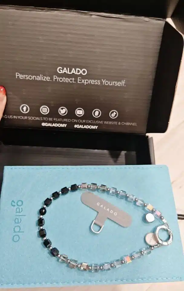 Midnight Halo Phone Charm photo review