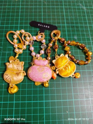 Pink Fortune Pouch Charm photo review
