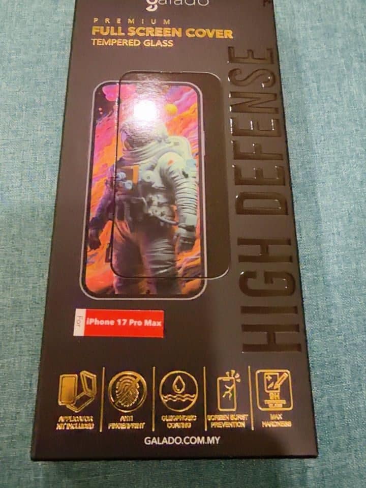CLEAR High Defense Tempered Glass photo review