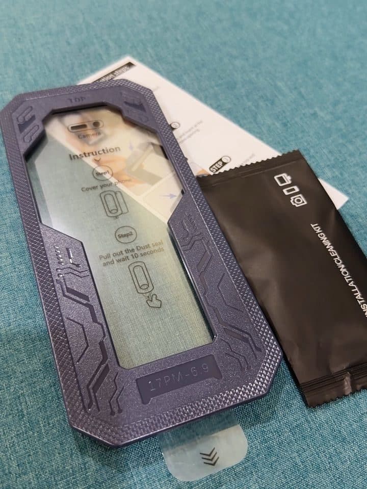 CLEAR High Defense Tempered Glass photo review