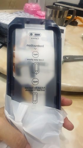CLEAR High Defense Tempered Glass photo review