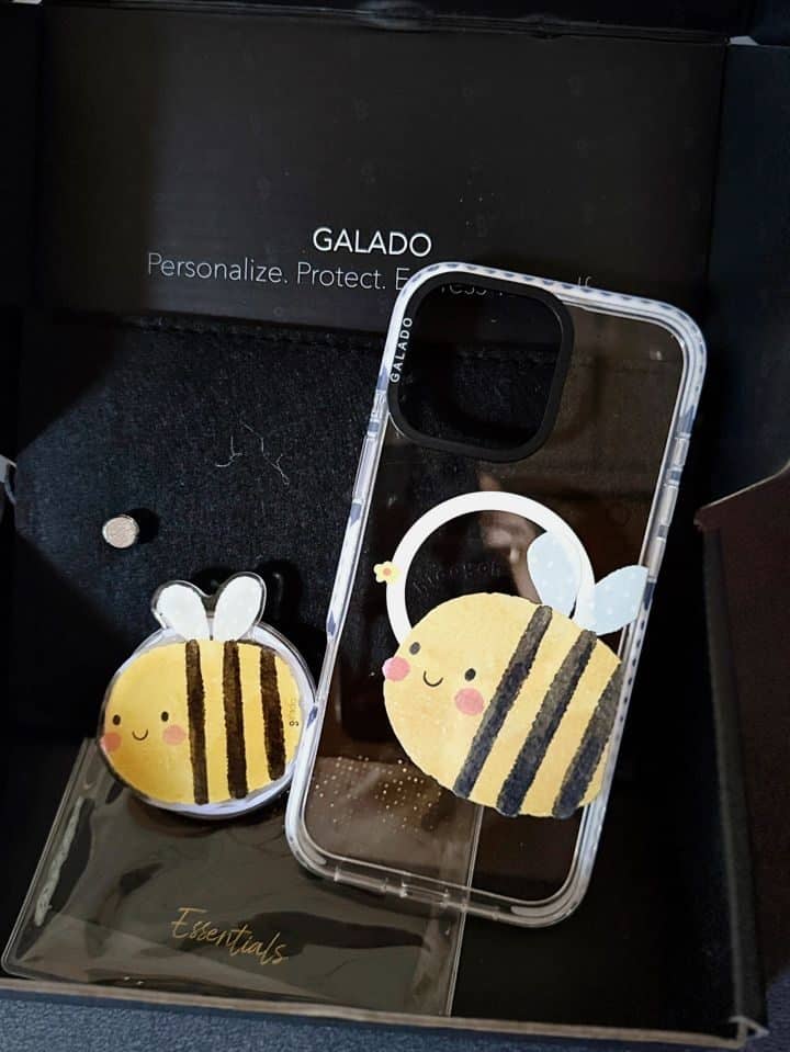 Happy Bee MagSafe Phone Grip photo review