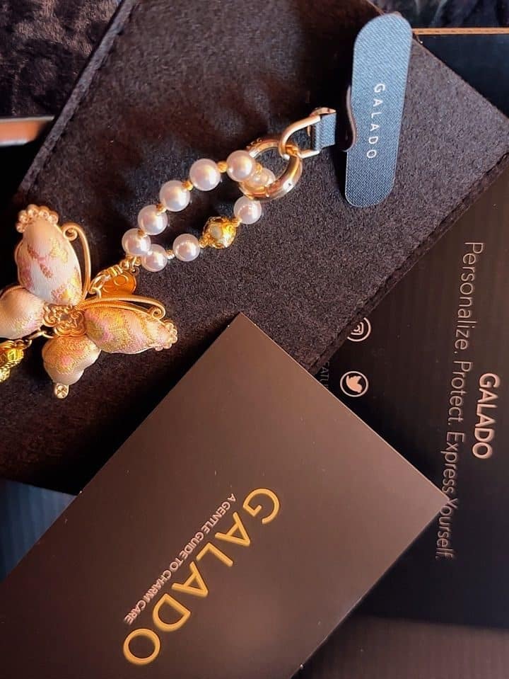 Silk Bloom Butterfly Charm photo review