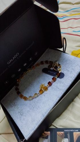 Golden Ember Phone Charm photo review