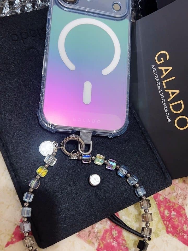Midnight Halo Phone Charm photo review