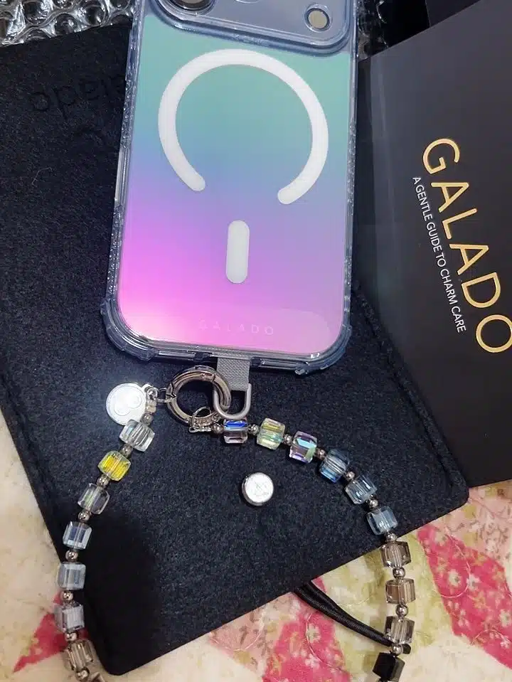 Midnight Halo Phone Charm photo review