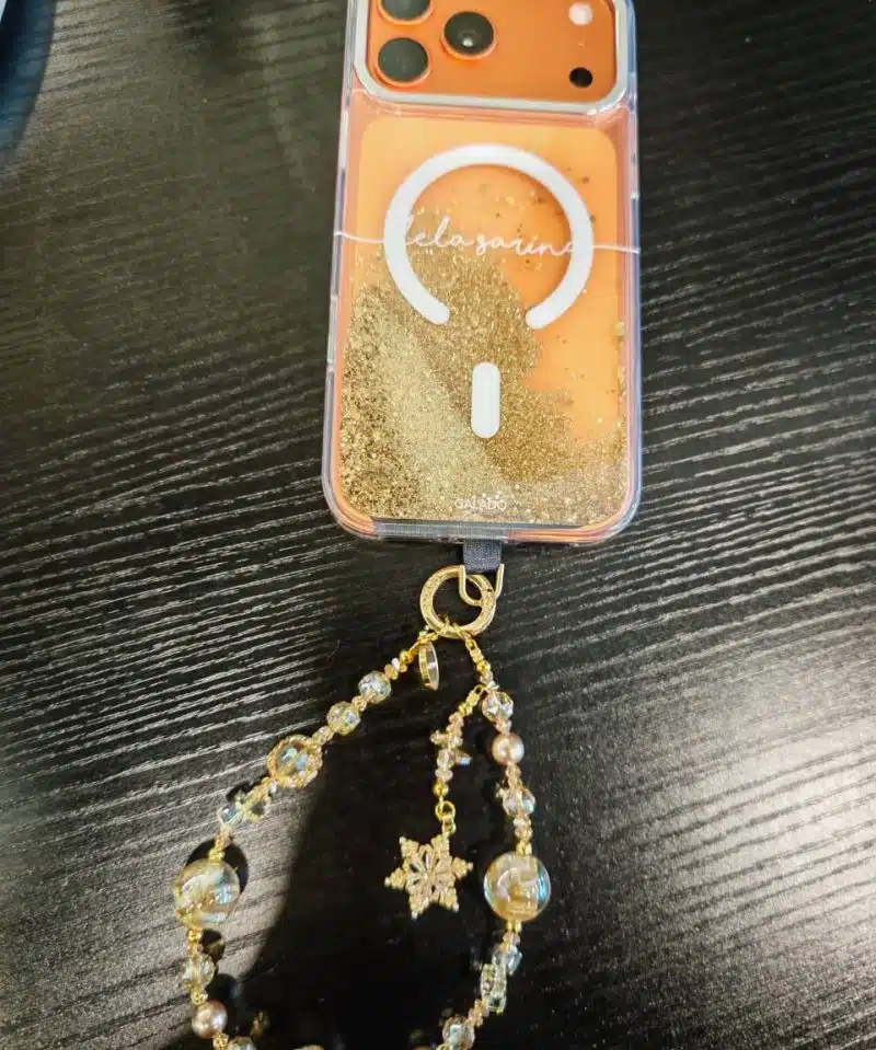 Enchanting Snow Phone Charm photo review