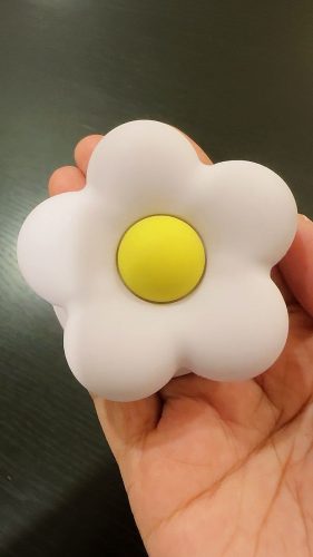 Puffy Flower Grip - Lilac photo review